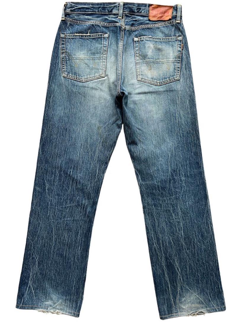 Vintage Edwin 505zx Japan Selvedge Denim Jeans Edwin Distressed ...