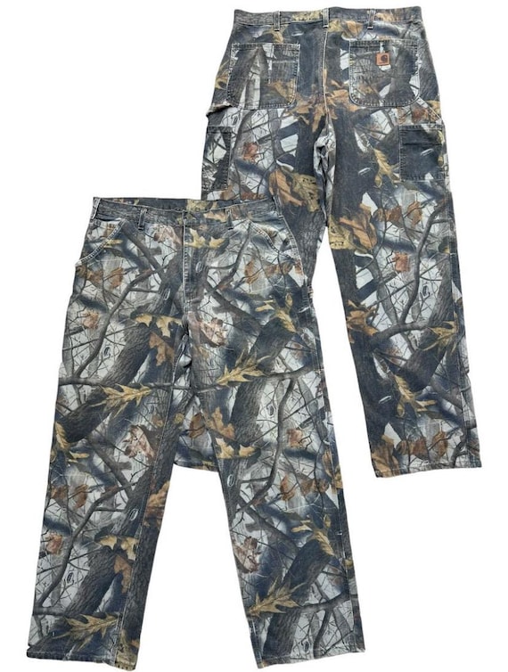 Buy Vintage 90s Carhartt Real Tree Baggy Boxy Pants Vintage 90s 