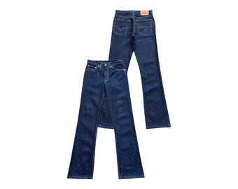 Vintage 90s Levi's 517 Bootcut Denim Jeans Levis 517 Faded Flare