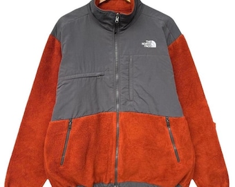 Vintage 1990s the North Face Fleece Sweater / Outdoorsman / 90s