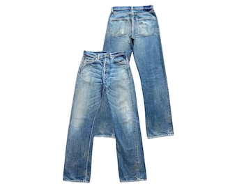 Warehouse 1003XX Jeans Buffalo Patch Vintage Distressed B-1 - Etsy