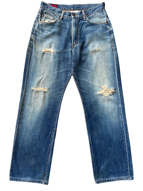 Vintage Edwin 503z Faded Jeans Vintage Japan Denim Jeans