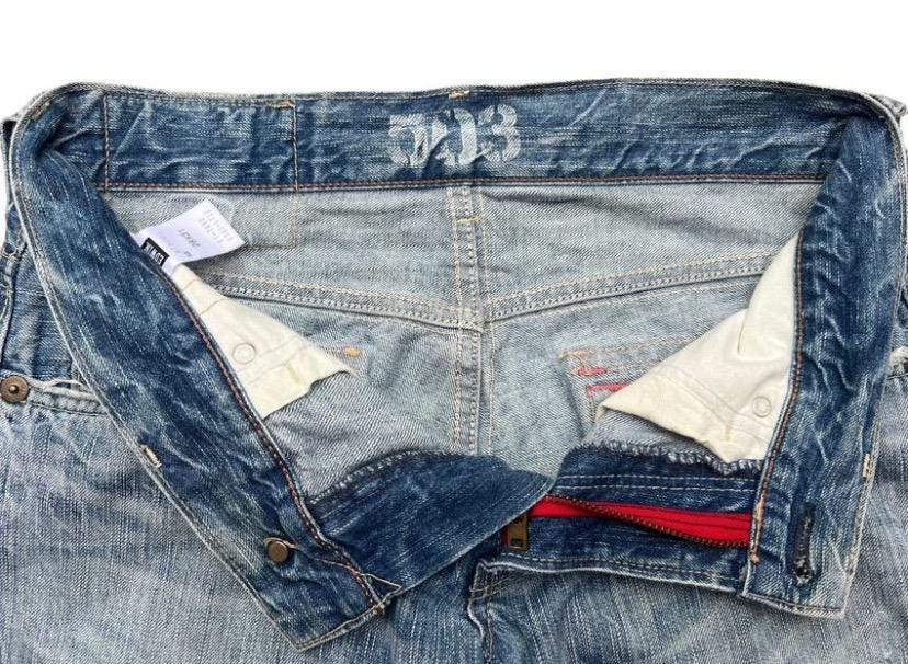 Vintage Edwin 503 Blue Trip Japan Flare Denim Jeans Edwin Bootcut