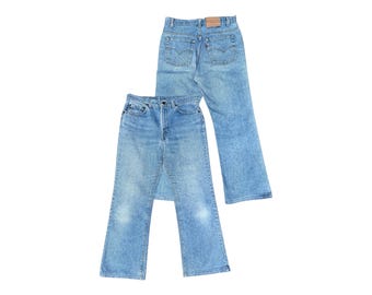 80’s Levi’s 517 Size 31x33.5 Vintage Levi's 517 Low Bootcut Flare Jeans High Rise