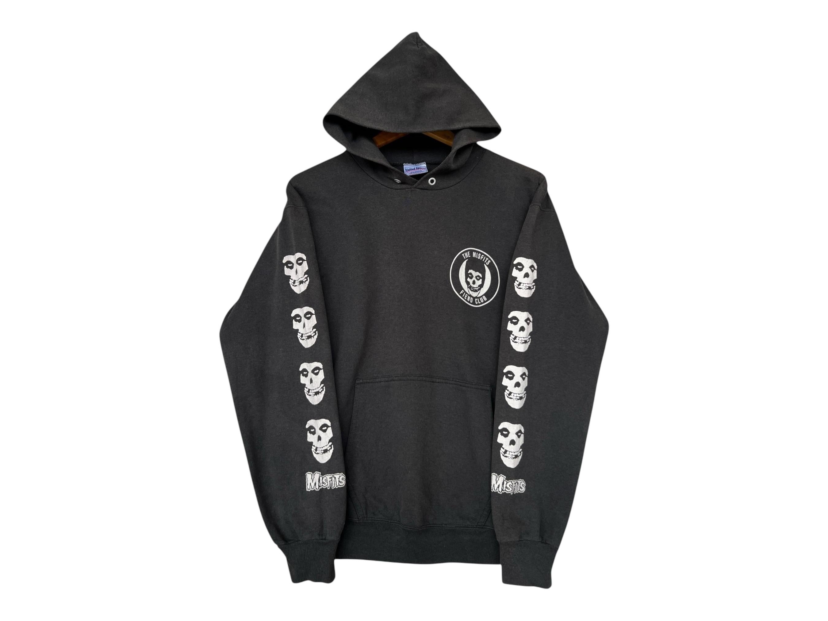 ピ*ロ様 Special 90's Misfits Hoodie Vintage 90s Misfits Hoodie Vintage 90s Misfits Skull Hoodie