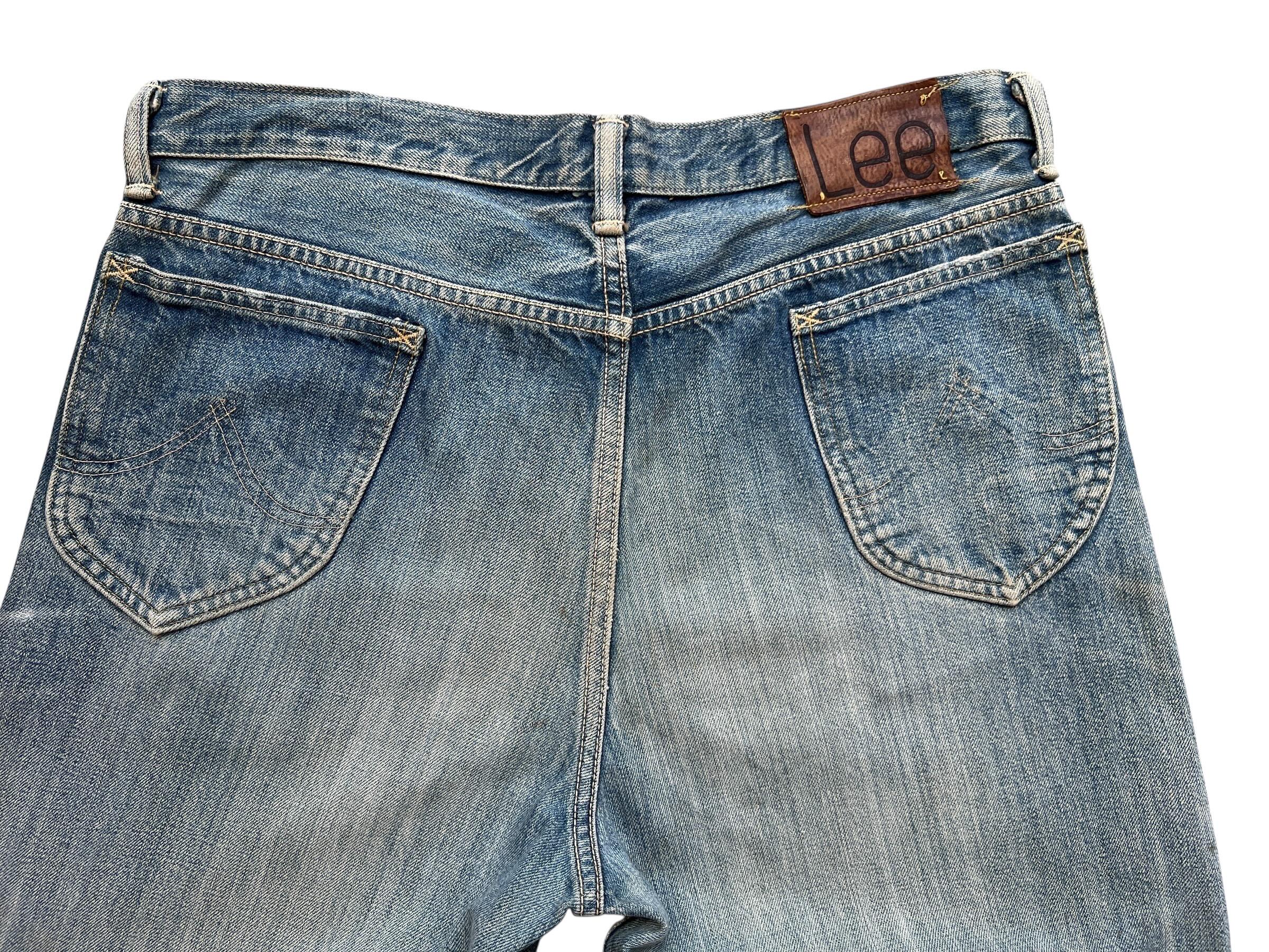 DENIME 90年代 W38 L34 W34 Vintage 90s Lee Rider Selvedge Denim Jeans Lee Rider Japan