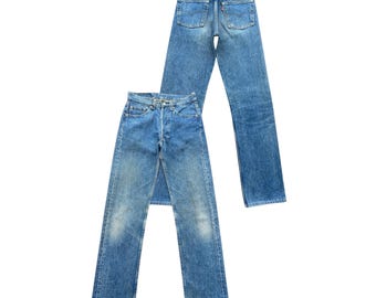 W28 Vintage 90s Levi's 501 Antique Wash Denim Jeans Vintage Levis 501 Made In Usa Denim Jeans Vintage 90s Levi's 501 Denim Jeans 28x30