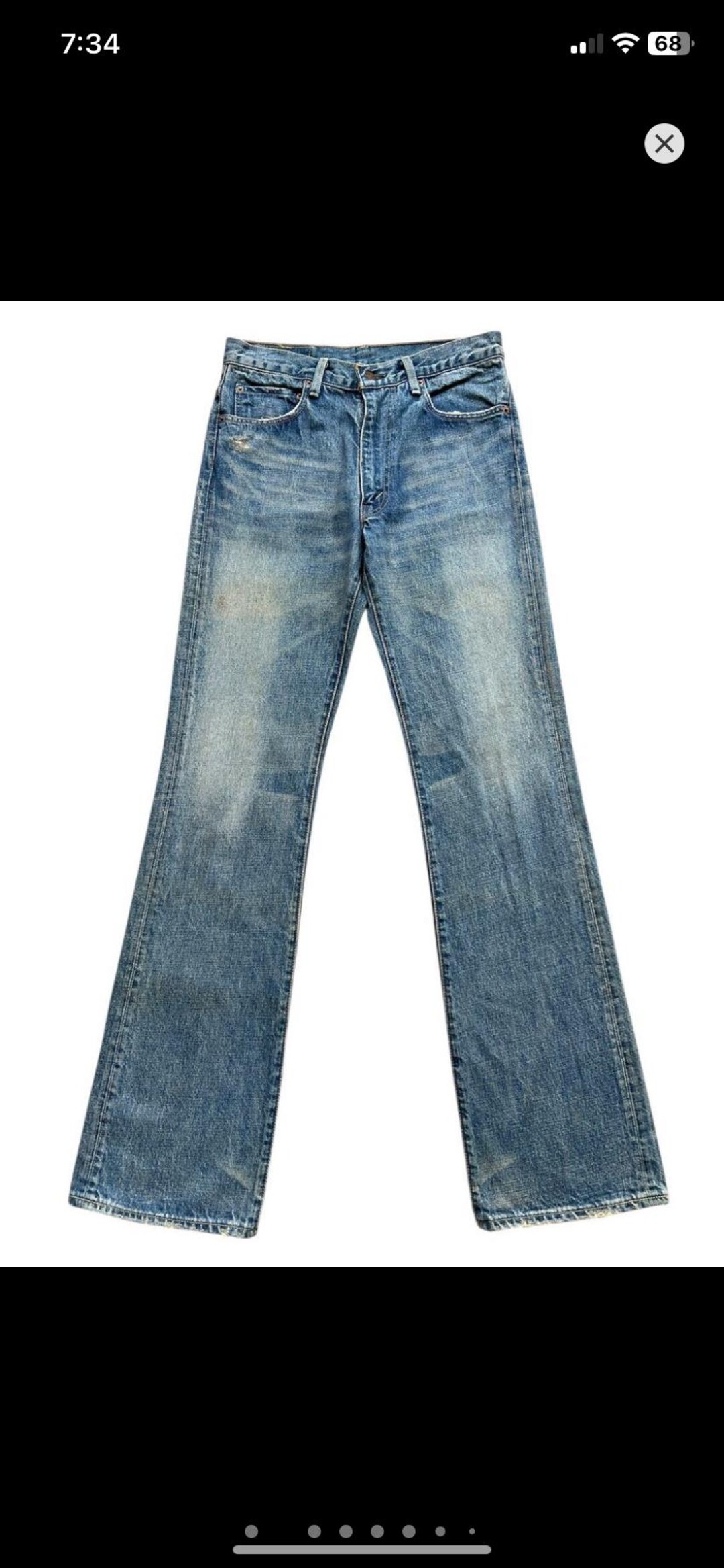 SALE‼️Levi's 517 BIG E フレア　ビンテージ Vintage 90s Levi's 517 Big E Bootcut Denim Jeans Levis 517 Flare