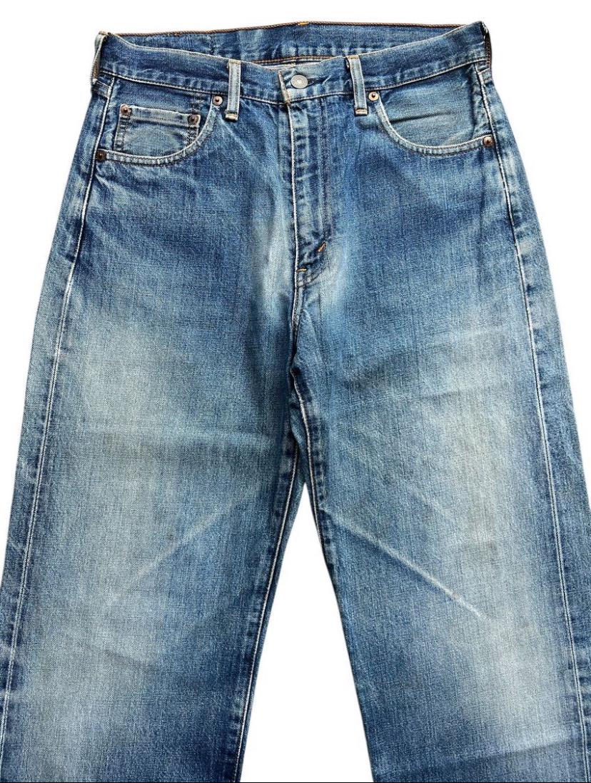 Vintage 90s Levi's 504Z Big E Selvedge Denim Jeans Levis Mudwash