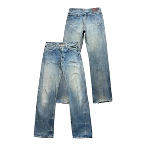 W34 Vintage 90s Lee Rider Selvedge Denim Jeans Lee Rider Japan