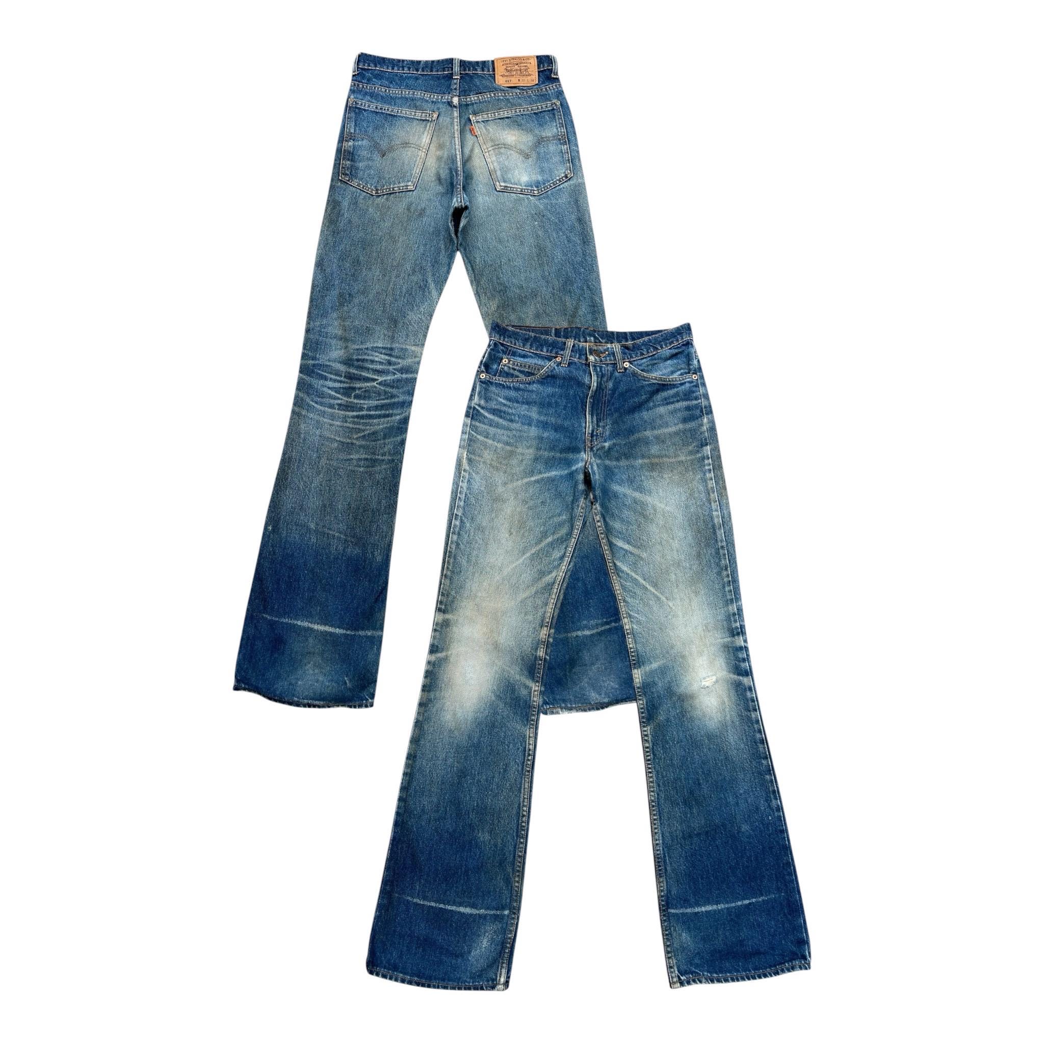 Levis FLU Denim Pants archive 希少品 Levi 617 Jeans - Etsy
