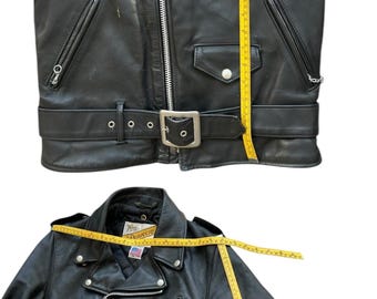 Vintage 80s Schott Perfecto Leather Jacket Schott Perfecto Double