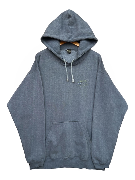 Vintage 90s Quiksilver Baggy Boxy Sunfaded Hoodie Quiksilver Vintage 90s Quiksilver Baggy Boxy Sunfaded Hoodie Quiksilver