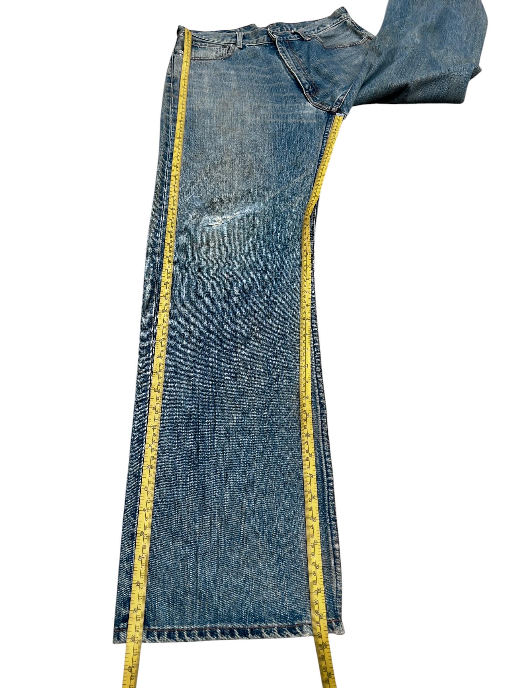 W32 Vintage 90s Levi's 504 Wide Baggy Denim Jeans Levis Mudwash