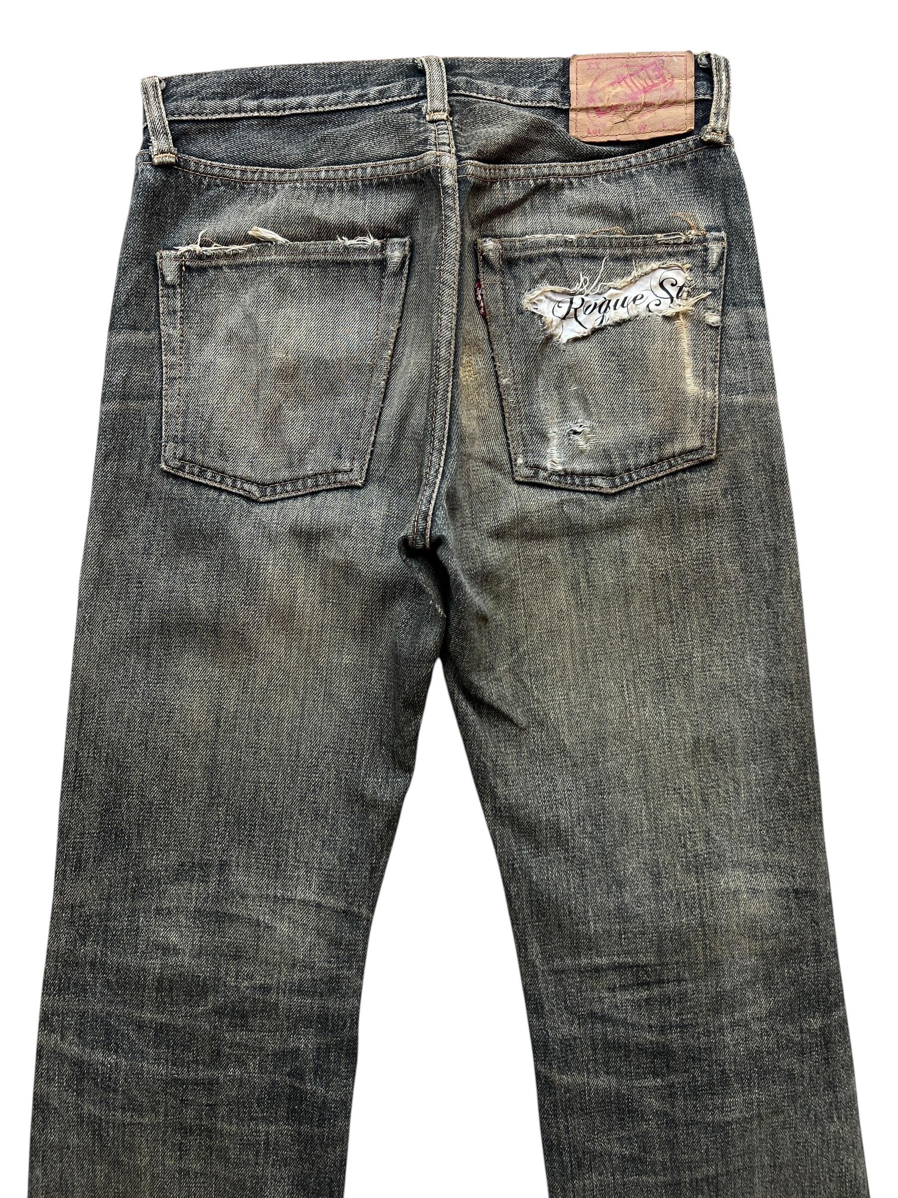 Vintage 90s Denime Jeans Japan Denime Selvedge Denim Jeans Black