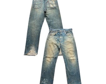 Levis 502 Xx Big E Japan Selvedge Size on 29/30 - Etsy