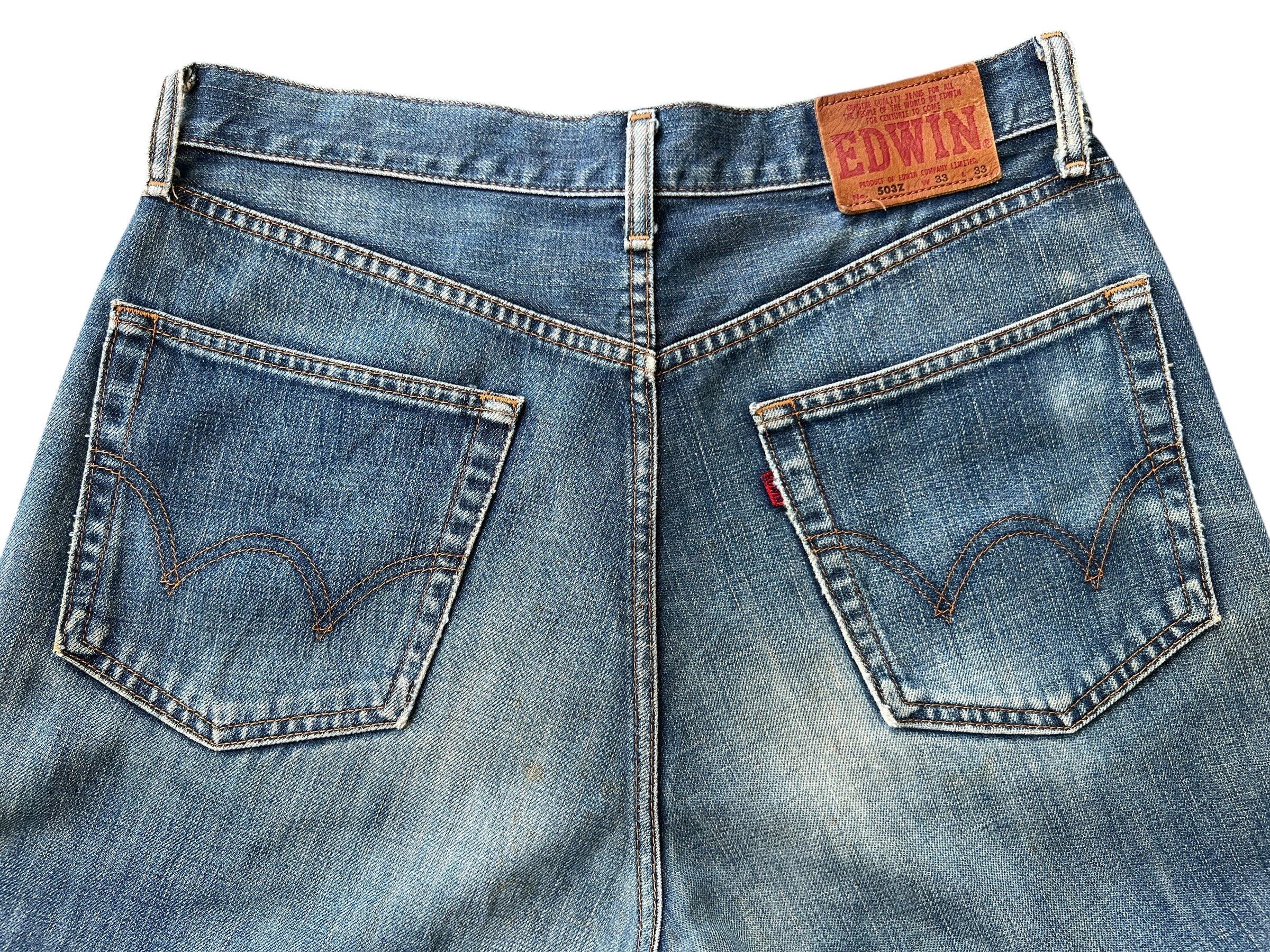 Vintage Edwin 503z Faded Jeans Vintage Japan Denim Jeans