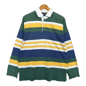 トップス 90s gap cotton border knit shirts 90s Gap Stripes Tees - Etsy