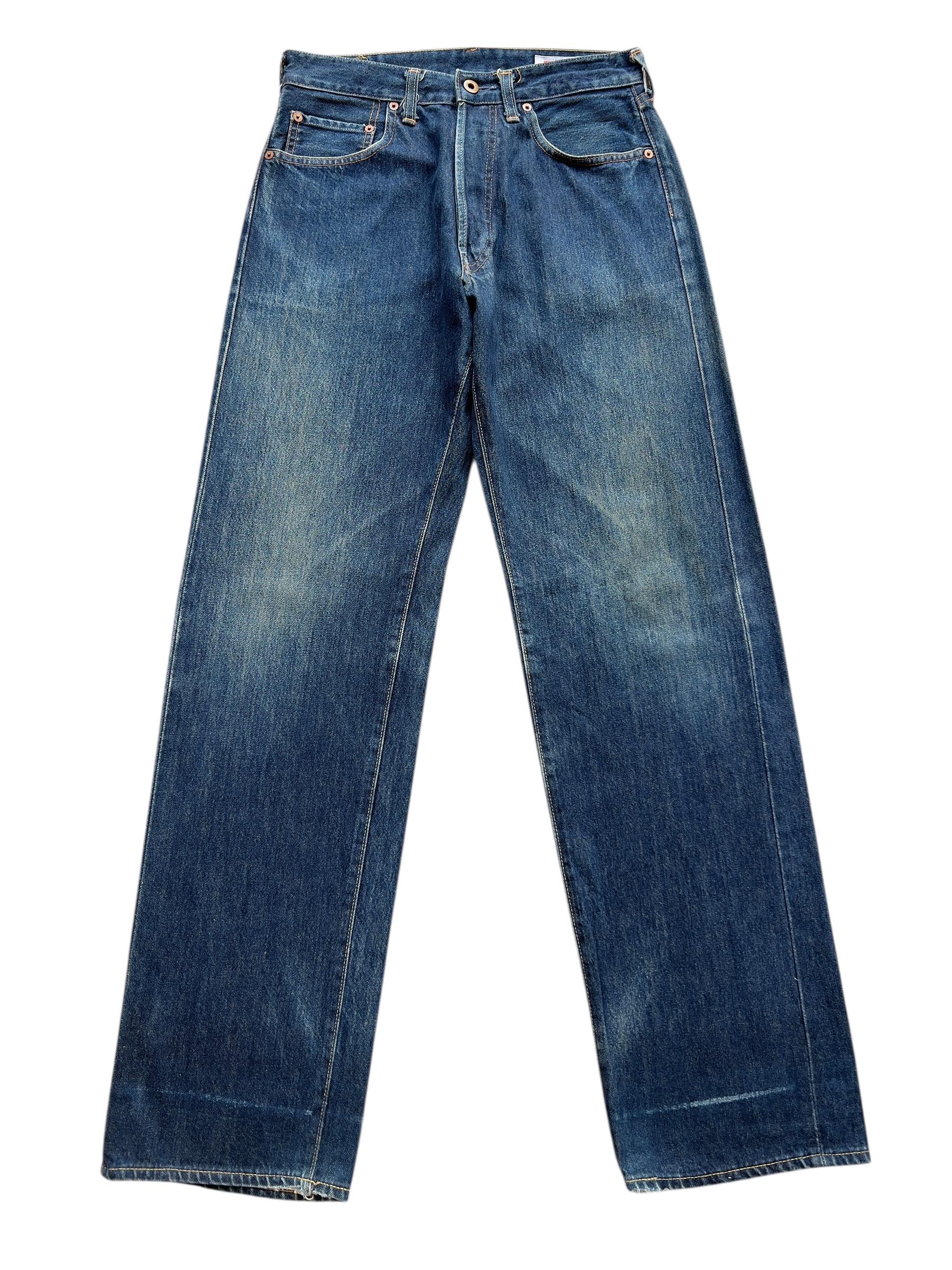 ★Big John Jeans ★Vintage ★CollectionBox Vintage 90s Big John Selvedge Denim Jeans Leather Tag Big John