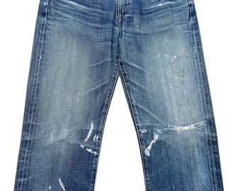 LEVI’S / 90's 502XX selvedge denim pants W33 Vintage 90s Levi's 502 Big E Selvedge Denim Jeans Levis 503