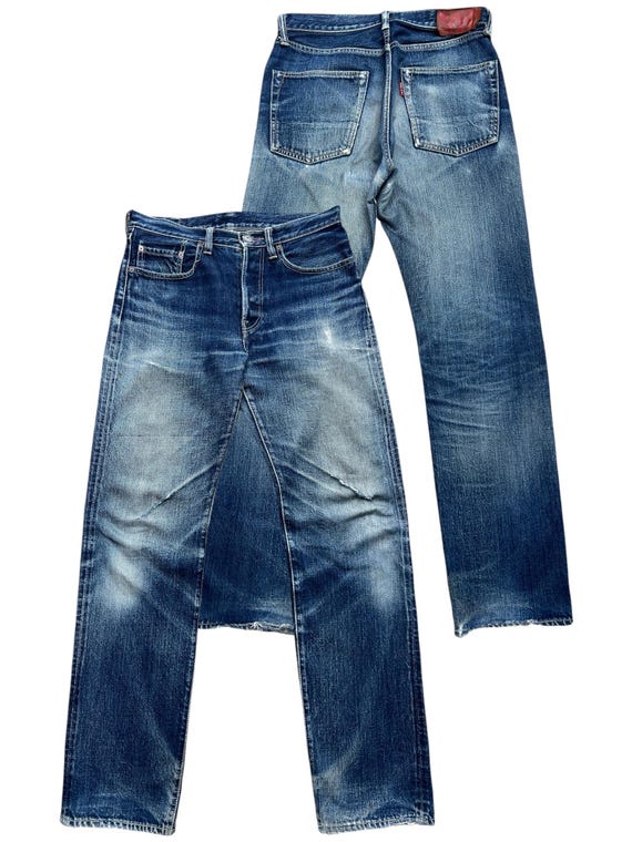 KAPITAL / かじかま WWⅡ selvedge denim pants