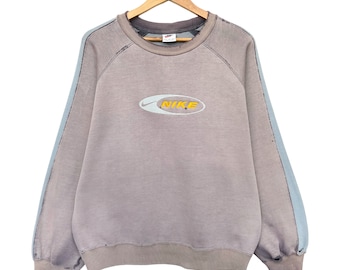 Vintage 90s Nike Sweatshirt Vintage Distressed Sweatshirt Vintage Faded Sweatshirt