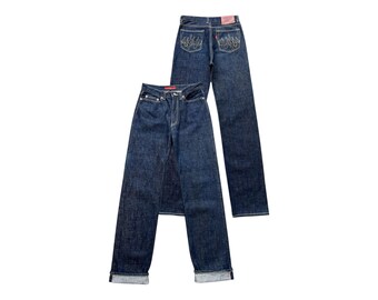 Vintage 90s Denime Jeans Japan Denime Selvedge Denim Jeans Denime