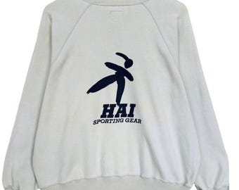 Vintage Hai Sporting Gear Sweatshirt by Issey Miyake Hai Sporting