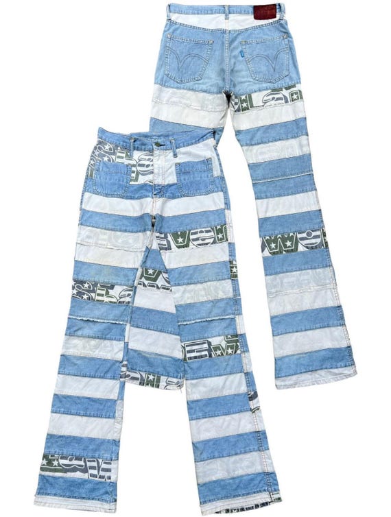 W29 Vintage Hysteric Glamour Hagi Flare Denim Jeans Hysteric