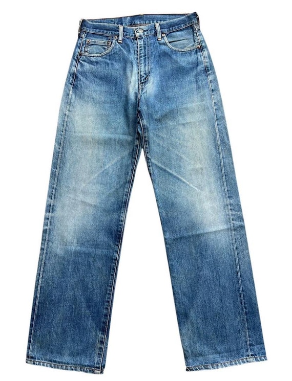 Vintage 90s Levi's 504Z Big E Selvedge Denim Jeans Levis Mudwash