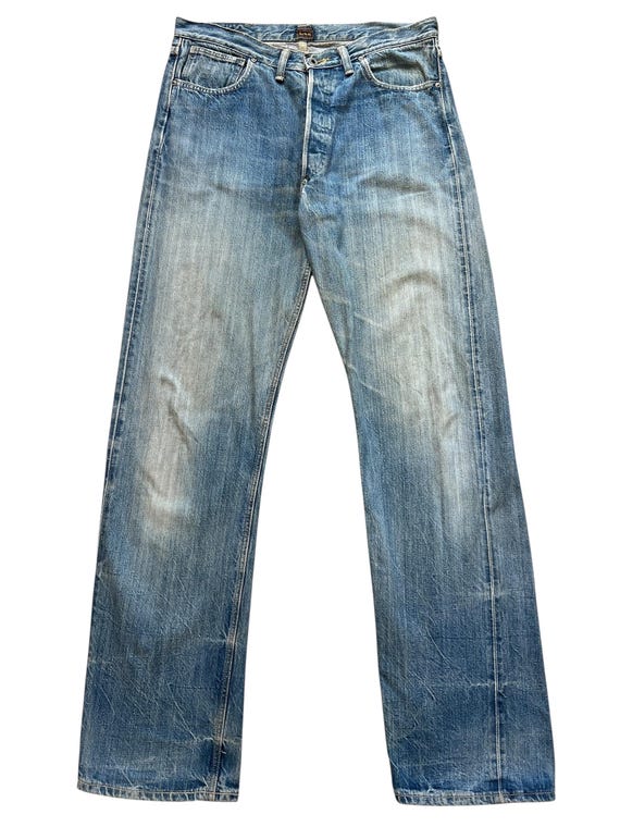W34 Vintage 90s Lee Rider Selvedge Denim Jeans Lee Rider Japan