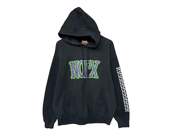 Vintage NOFX hoodie Vintage NOFX skate hoodie Vintage NOFX Wreck Chord hoodie skate hoodie unisex hoodie Nofx Spellout hoodie
