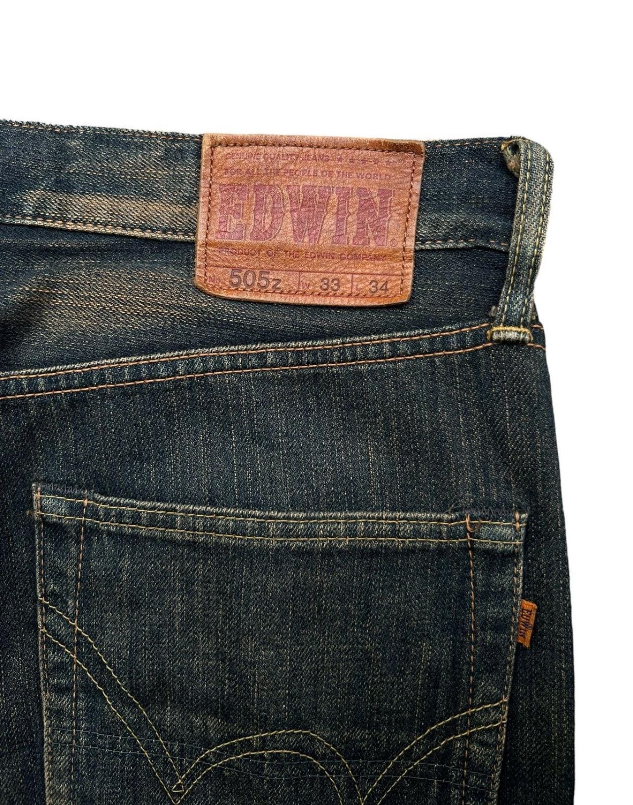 ALL JEANS WORLD OF EDWIN ポスター Edwin's 505, which led the vintage denim boom in the 1990s