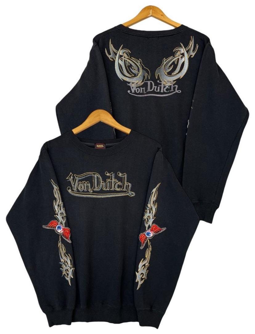 chinese dress ladies Black Von Dutch 4th Tee S
