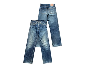 Levis 508 Jeans High Waist Vintage Blue Men Women Levi