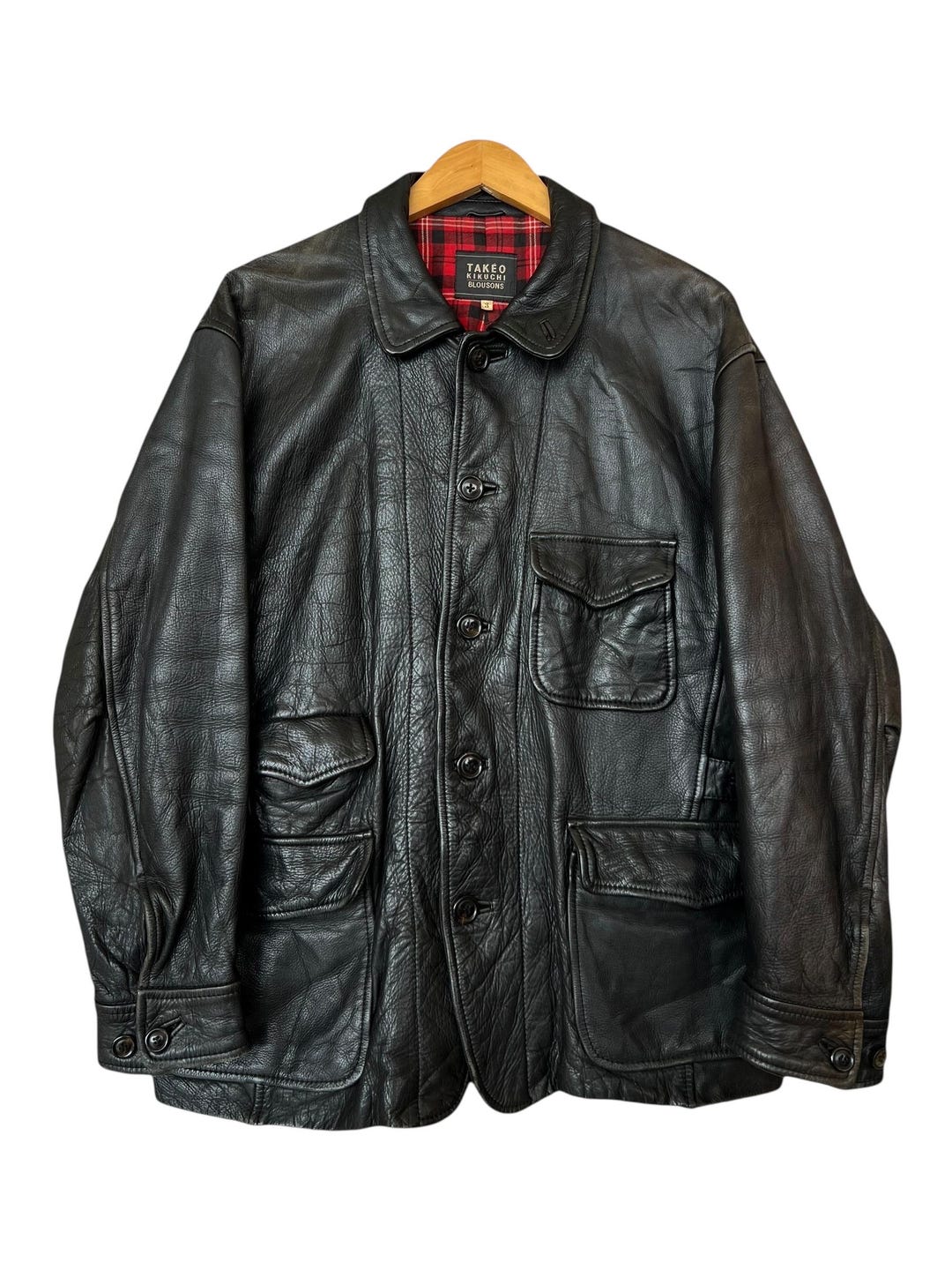 TAKEO KIKUCHI Multi-Zip Biker Jacket Vintage 90s Takeo Kikuchi 