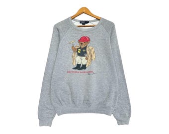 Vintage Polo Bear Ralph Lauren Sweatshirt Polo Ralph Lauren