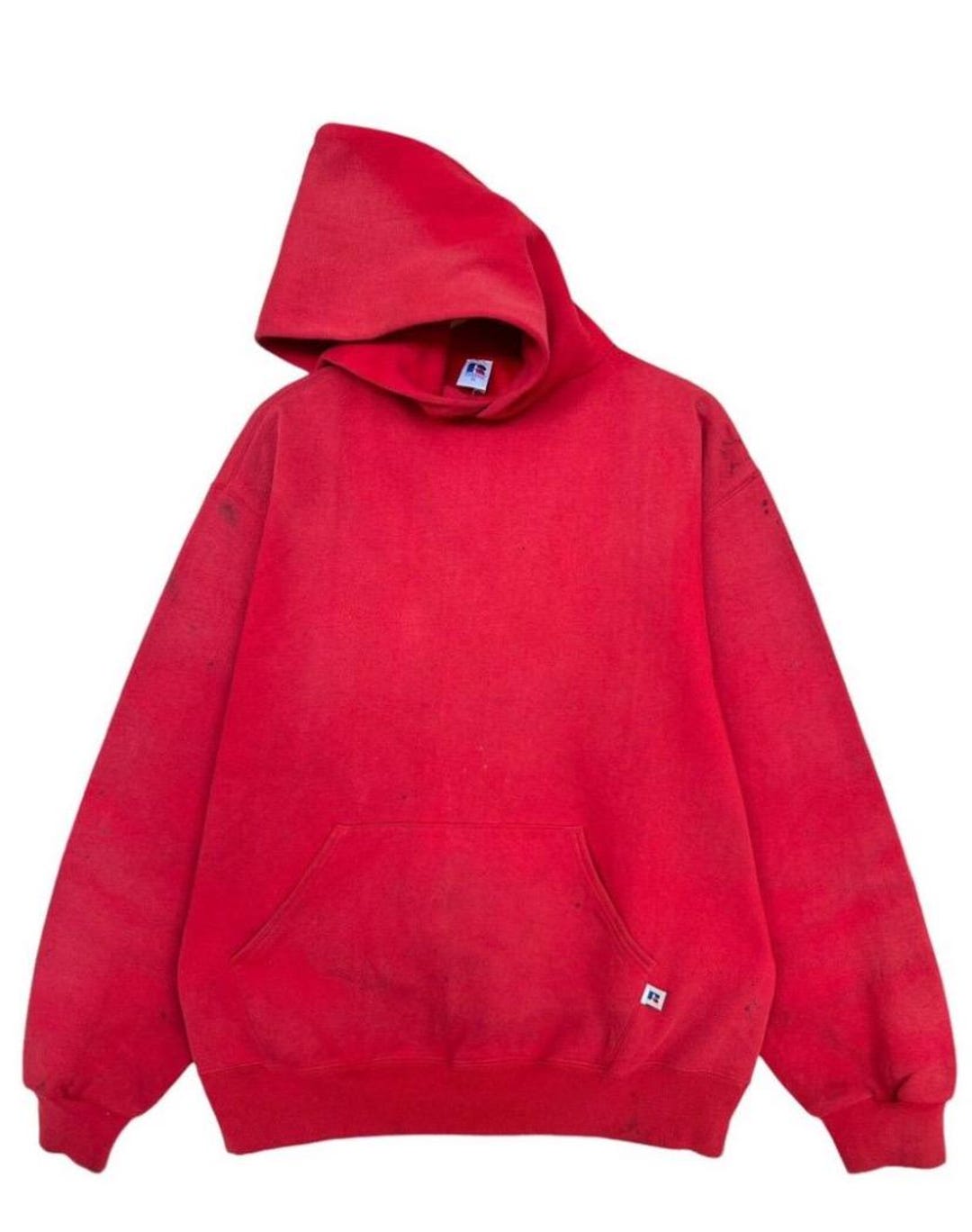 Vintage 90s Russell Athletics Baggy Hoodie Russell Pullover Blank