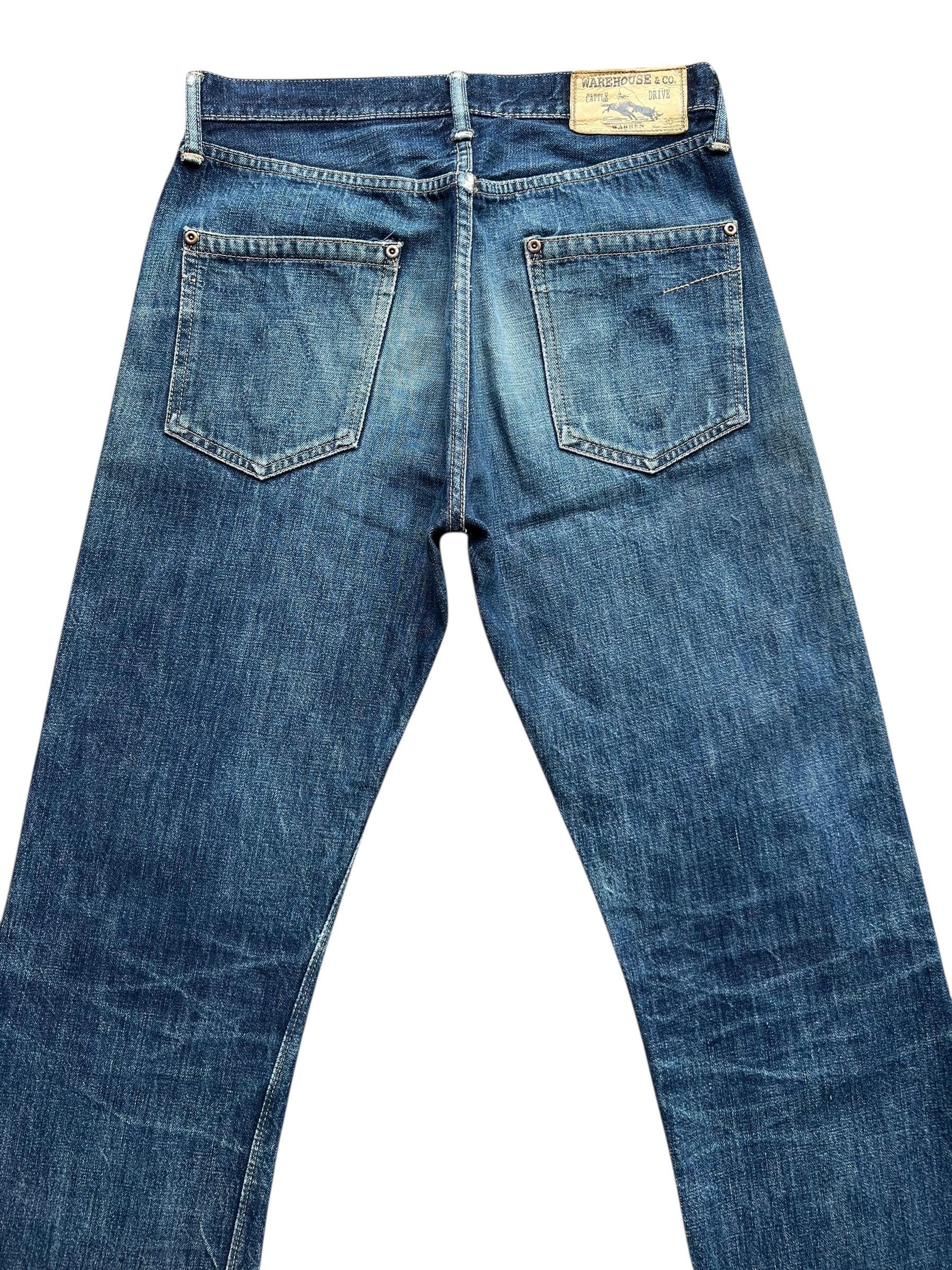 Vintage 90s Warehouse Warren Cattle Selvedge Denim Jeans Warehouse