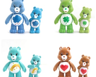 care bear figurines good luck bear grumpy bear tenderheart bear wish bear care bears cake topper