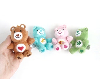 3" care bears plush toy softie care bear plushie tenderheart bear wish bear love a lot bear good luck bear