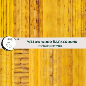 Gelbe Holz Muster - Holz Foto Hintergrund - Von der Natur inspirierte Designs für Stoff, Schreibwaren und Kunsthandwerk - Sofort Download