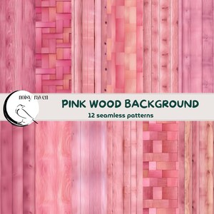 Roze hout naadloos patroon - zachte houttexturen voor chique decor - perfect voor vrouwelijke esthetiek en stijlvolle ontwerpen - blozen elegant hout