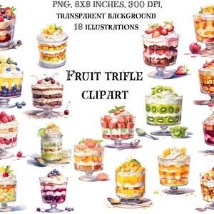 Conjunto de clipart de frutas vibrantes - camadas extravagantes de alegria de verão para seus projetos criativos - download digital