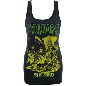 The Cramps She Said Tank Top | Women’s Psychobilly Punk Horror Vest