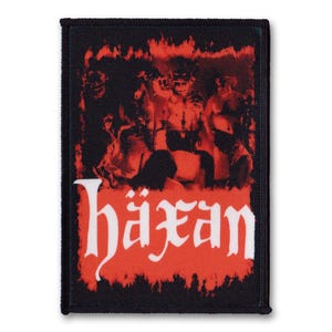 Häxan Patch - Gothic Horror Sew-On Patch - Silent Film Horror Patch - Occult Witchcraft Vest Patch