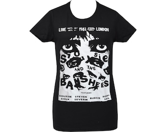 Siouxsie and the Banshees Women’s T-Shirt Gothic Punk Top 1983