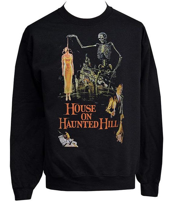 House on Haunted Hill Sweatshirt | Vintage Horror Movie Jumper - Etsy