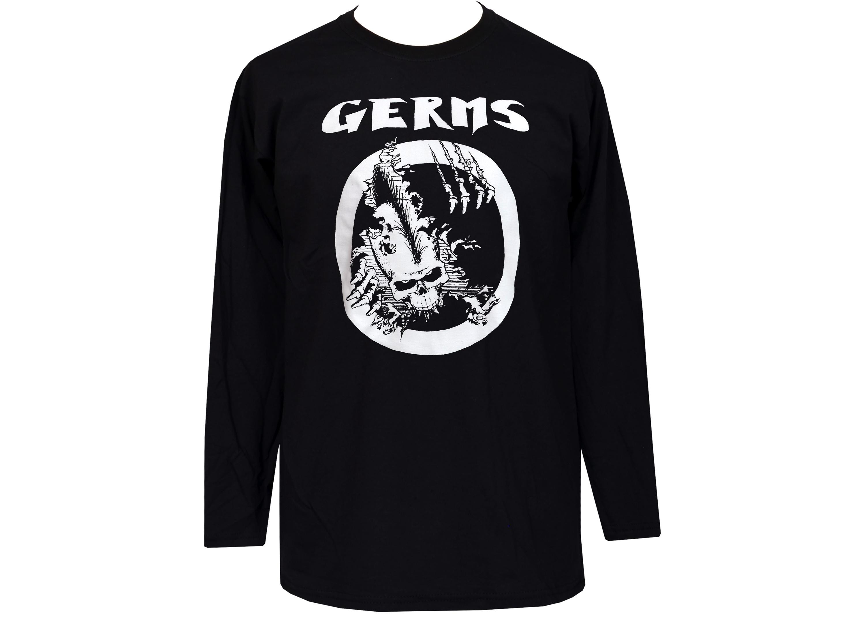 Germs Men's Long Sleeve Punk T-shirt – Hardcore Punk Shirt - Etsy