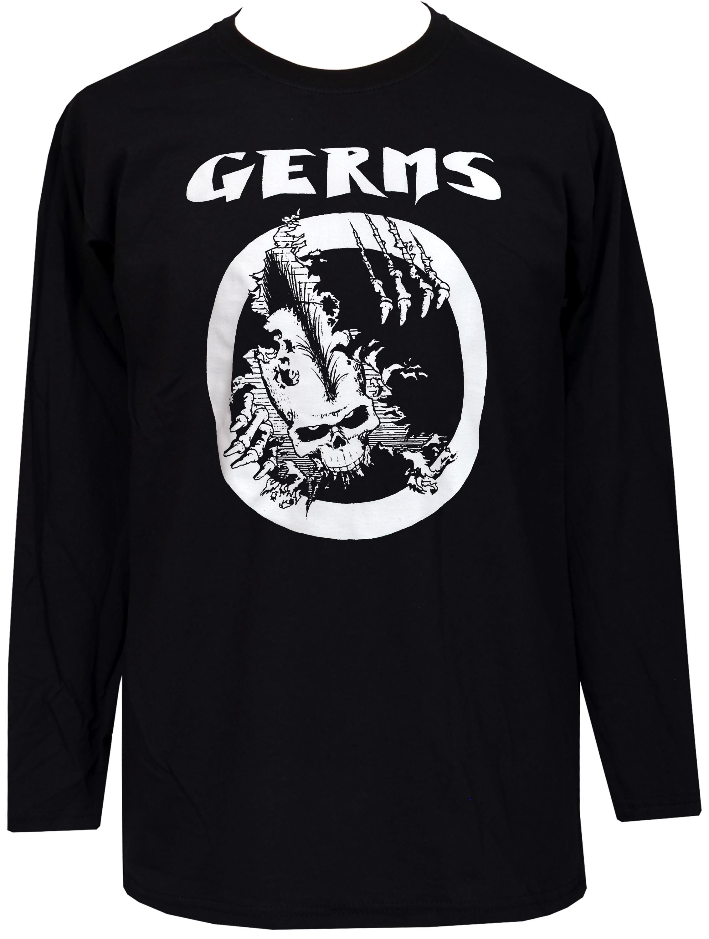 Germs Men's Long Sleeve Punk T-shirt – Hardcore Punk Shirt - Etsy